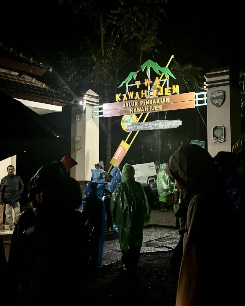 Basecamp at Mount Ijen at the start of the hike East Java Tour Review