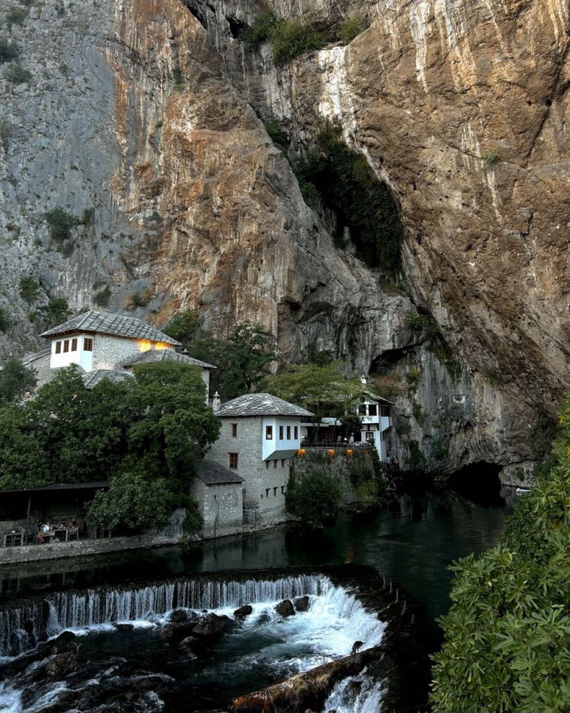 Blagaj Tekke beside the Buna River spring