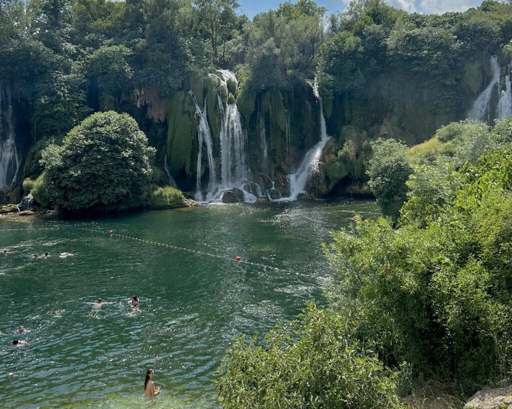 Kravica Waterfalls in Bosnia and Herzegovina